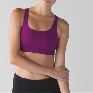 Lululemon | Energy Bra | Regal Plum | size 6